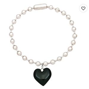 🖤 Lovers & Friends - Parker Necklace in Silver & Black🖤